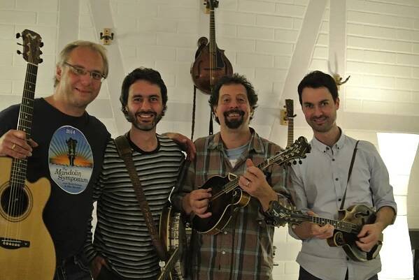 Jam session with mandolinist extraordinaire Mike Marshall