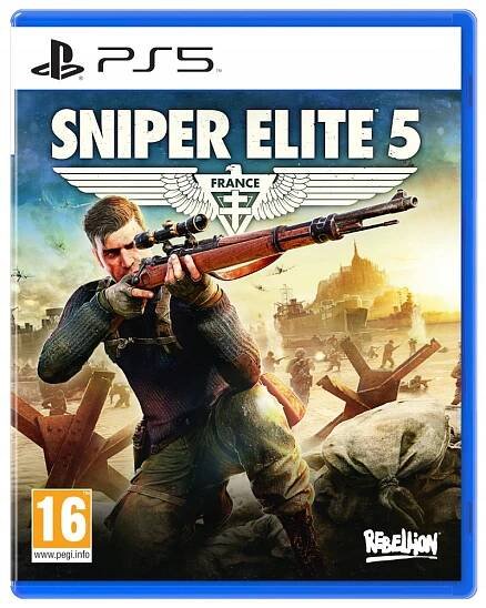 SNIPER ELITE 5 FRANCE / PS5 / NOVÁ / PL Verze hry krabicová