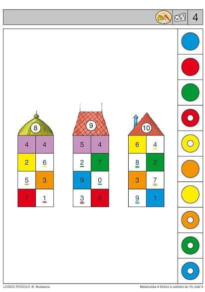 Logico Piccolo - Matematika - Sčítání a odčítání do 10, část 3