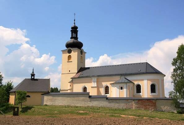 Koclířov - kostel sv. Jakuba... - Kostel