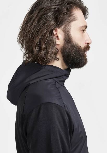 Pánská funkční mikina CRAFT Adv Essence Jersey Hood černá