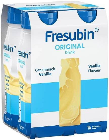 Fresubin original perorální roztok S vanilkovou příchutí 4 x 200 ml