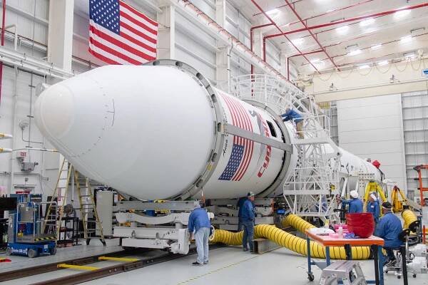 Antares, Antares 230, NG-19, Integration
