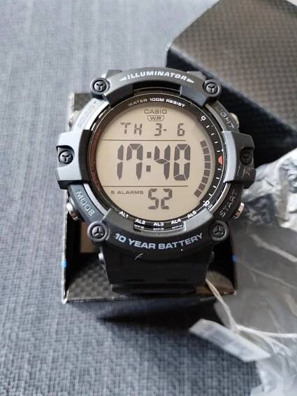 Digitální hodinky CASIO AE-1500WH-1AVEF s velkými čislicemi - Šperky a hodinky