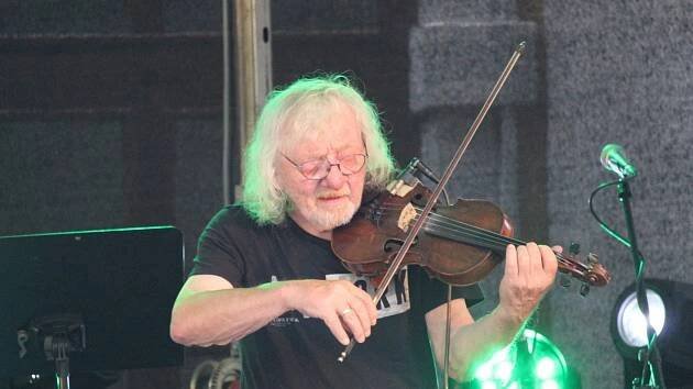 Koncert Michala Prokopana Kolejním nádvoří v UH, LFŠ 2025