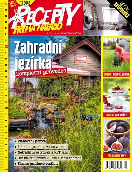Časopis Recepty prima nápadů 5/2016