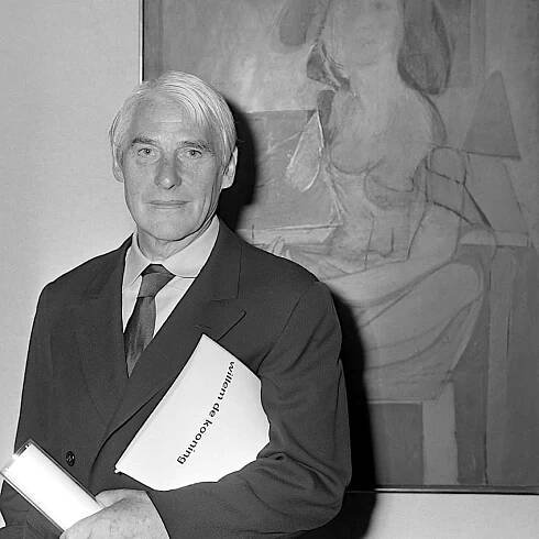 Willem de Kooning and Robert Rauschenberg