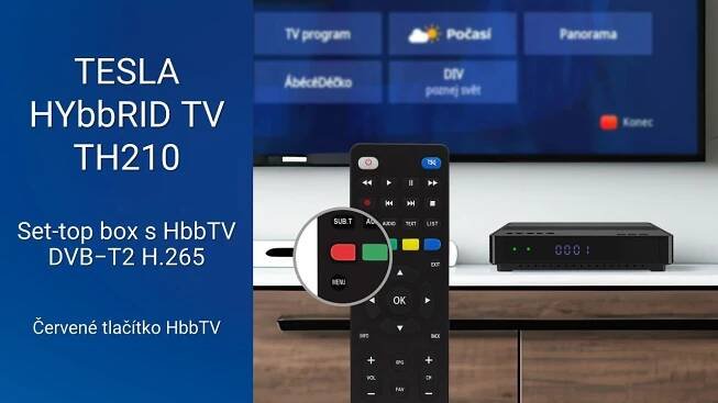HbbTV - červené tlačítko