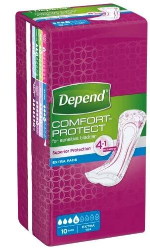 Kimberly Clark Depend Pads Extra 10 ks