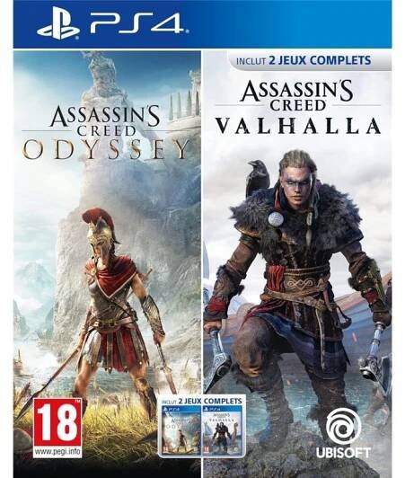PS4 Assassin's Creed: Odyssey CZ + Assassin's Creed: Valhalla