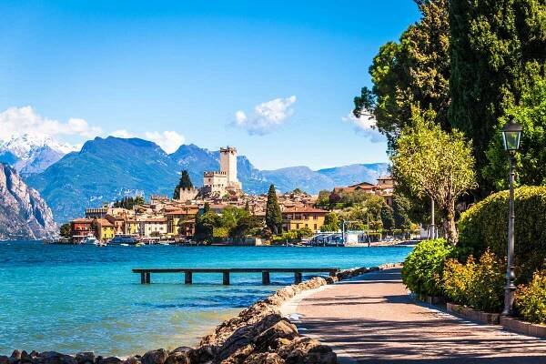 Riva del Garda on Lake Garda