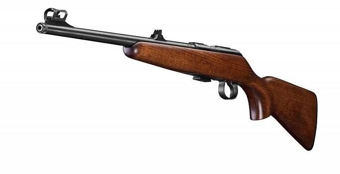 Malorážka CZ 455 SCOUT s bukovou pažbou a skrátenou hlavňou