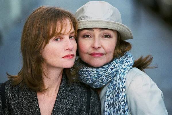 Návštěva starší sestry - Z natáčení - Isabelle Huppert, Catherine Frot