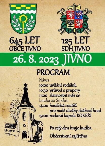 Jivenské slavnosti | Jivenské akce - Život v obci - Obec Jivno