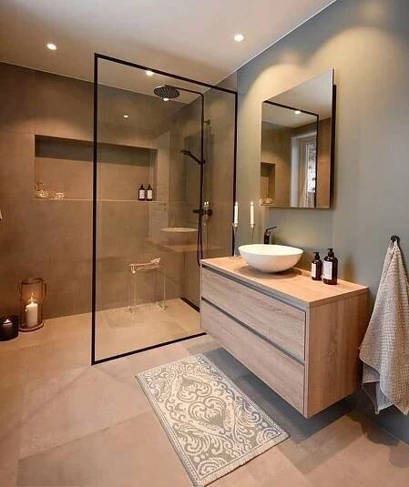 Душевая | Modern bathroom design, Bathroom interior design, Luxury bathroom