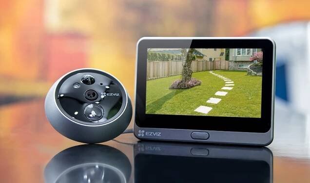 Ezviz DP2C Dveřní Videotelefon - CS-DP2C-A0-6E2WPFBS | ABCTECH - výpočetní technika a elektronika