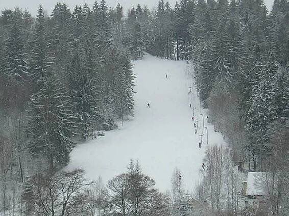 Sjezdovka Hradiště - Ovčárna - foto 16