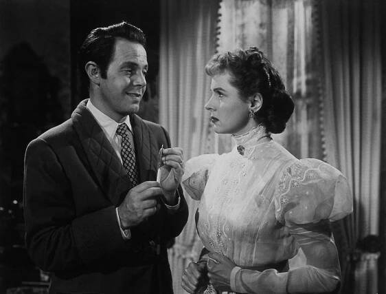 Louis Hayward, Jane Wyatt - House by the River - Z filmu