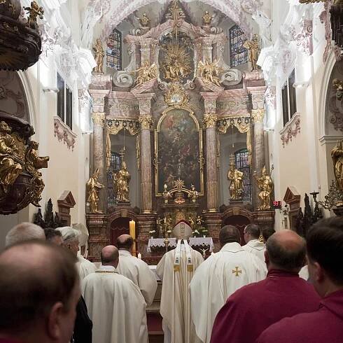 Předání Řádu sv. Řehoře Velikého - Diecéze litoměřická
