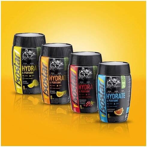 ISOSTAR HYDRATE & PERFORM 400G všechny příchutě fitnessshop cz praha