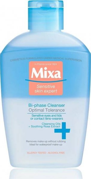 Mixa Optimal Tolerance dvousložkový odličovač očí 125 ml