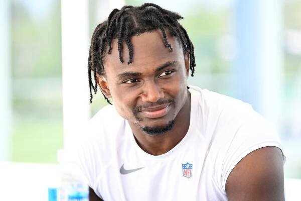 Jets safety Tony Adams at training camp.