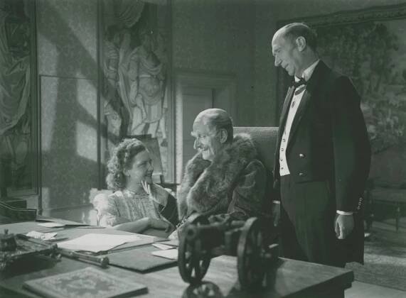 Barbro Kollberg, Olof Sandborg, Ludde Gentzel - Hans nåds testamente - Z filmu