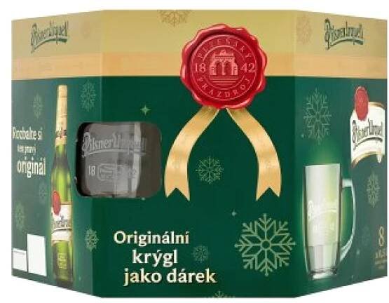 Pivo Pilsner Urquell - dárkové balení levně | Kupi.cz