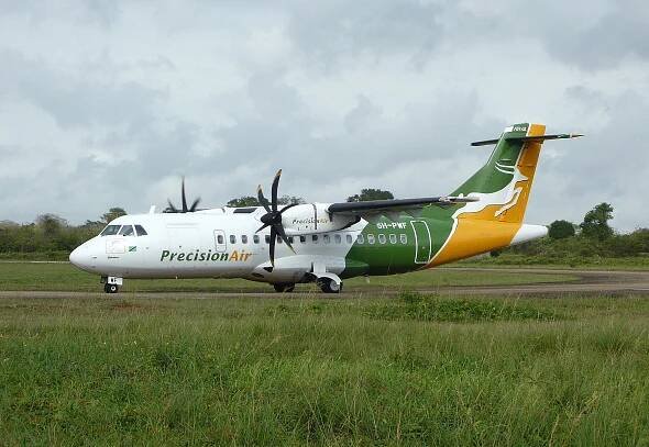 Letadlo ATR 42-500 s imatrikulací 5H-PWF