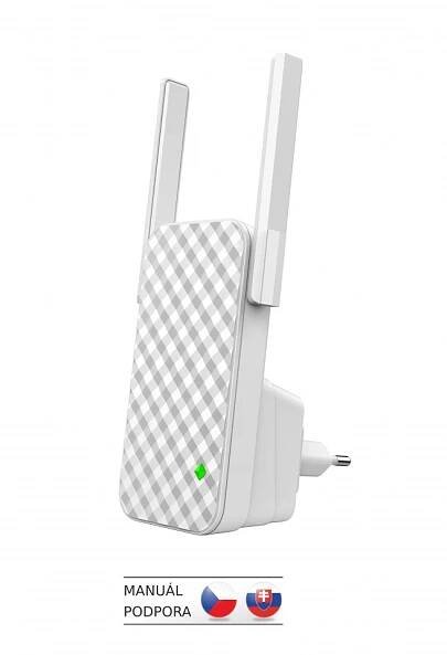 Tenda A9 - WiFi N Range Extender, opakovač 300 Mb/ s, WPS, 2x 3 dBi anténa