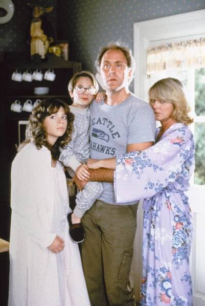 Margaret Langrick, Joshua Rudoy, John Lithgow, Melinda Dillon - Harry a Hendersonovi - Z filmu