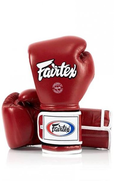 Fairtex boxerské rukavice BGV9 Heavy Hitters – Mexican Style - červená