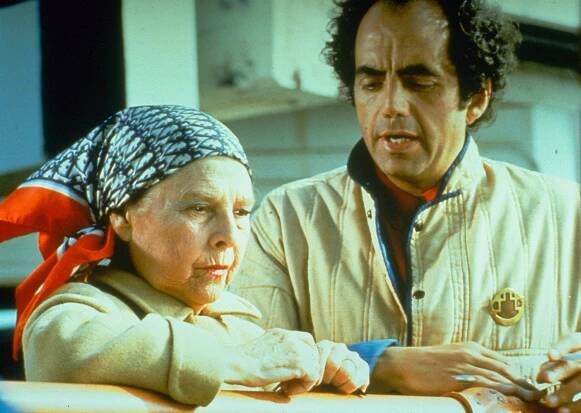 Ruth Gordon - Columbo - Zkus mě chytit - Z natáčení