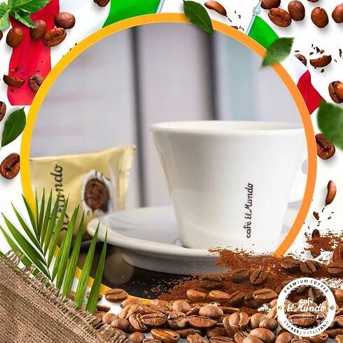 ITALSKÁ Káva v kapslích BBB ORO ČERSTVĚ PRAŽENÁ Cafe ElMundo 100 kusů FAP Kód výrobce D72016