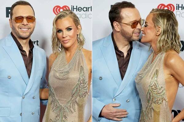 Jenny McCarthy and Donnie Wahlberg Pack on the PDA for Glam Date Night at 2025 iHeartRadio Music Awards