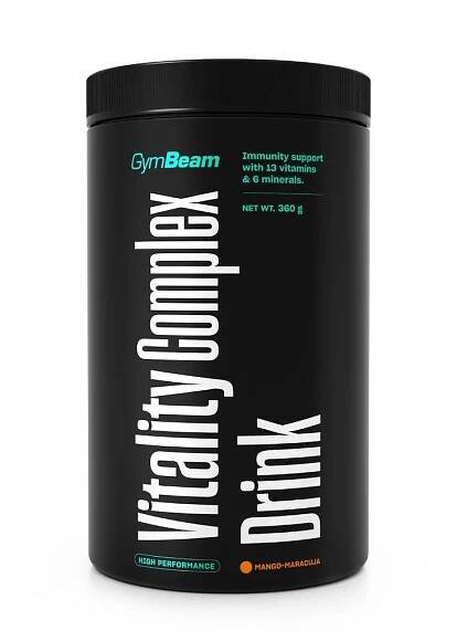 GymBeam Vitality Complex Drink 360 g