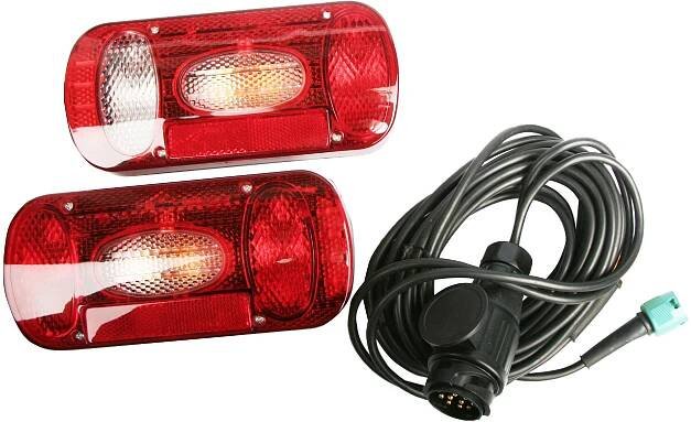 MULTIPA k vleku 13-pin / 4 m se světly MD
