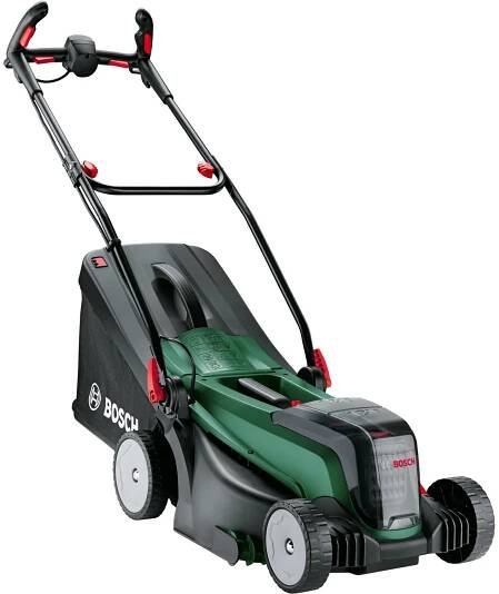Bosch Akumulátorová rotačná kosačka UniversalRotak 2x18V-37-550 + 2x4,0 Ah nakúpiť v OBI