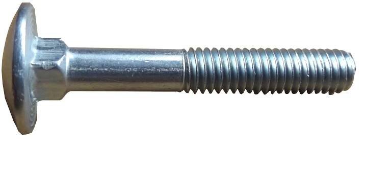 Šroub vratový M6x40 ZB DIN 603 4.8