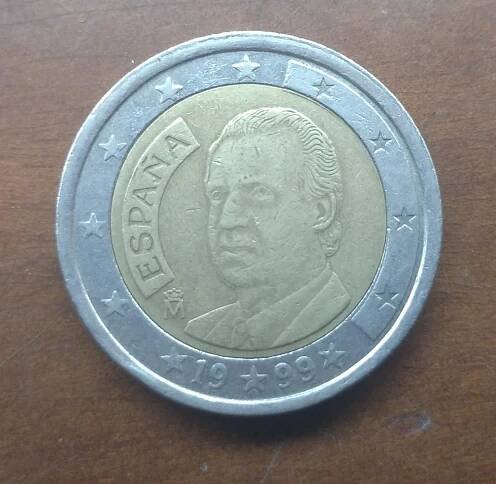 2 euro Španělsko 1999 - Sběratelství