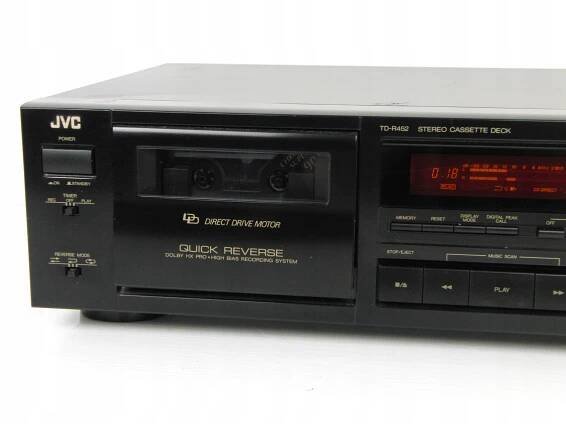 Magnetofon JVC TD-R452 Záruka Značka JVC