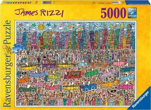 RAVENSBURGER Puzzle Nothing is as pretty as a Rizzi City 5000 dílků