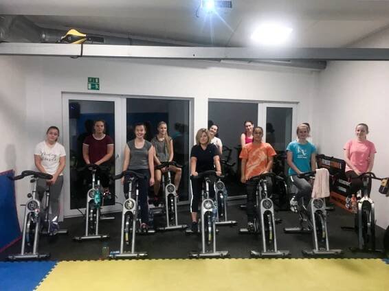 Spinning na DM - Hotelová škola Poděbrady