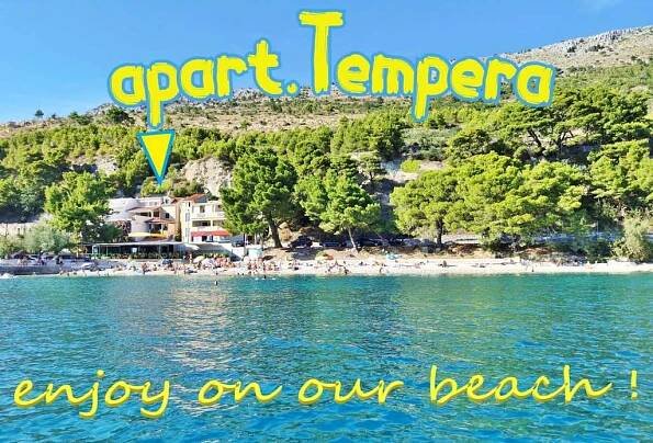 Apartmány Tempera by the beach Jesenice, Chorvatsko