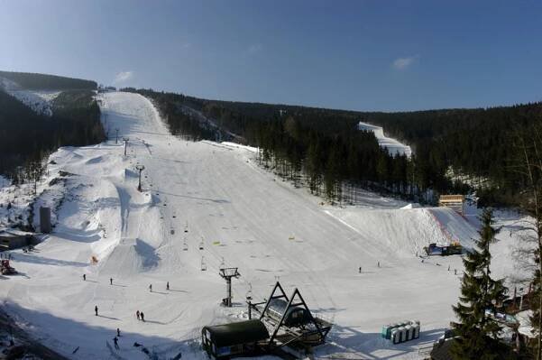 Ski areál Svatý Petr Špindlerův Mlýn - informace a mapa