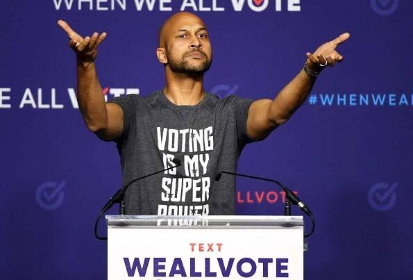 Michelle Obama Attends 'When We All Vote' Rally In Las Vegas