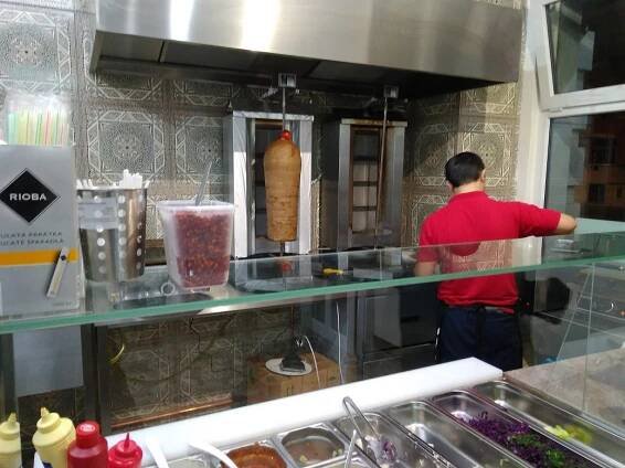 Příprava - Queen's kebab Vršovice