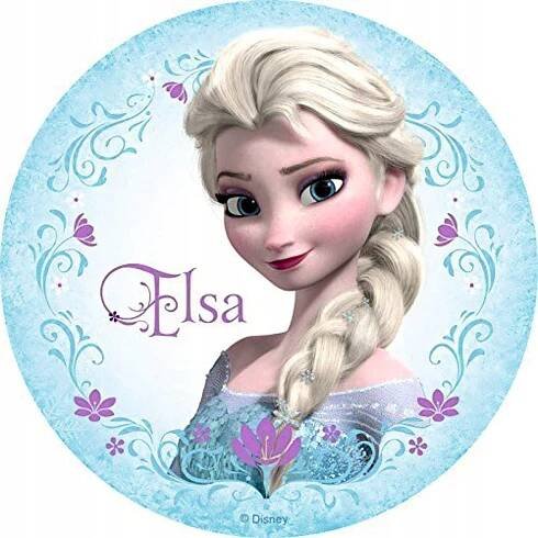 OPLATEK NA DORT FROZEN LEDOVÉ KRÁLOVSTVÍ ELSA