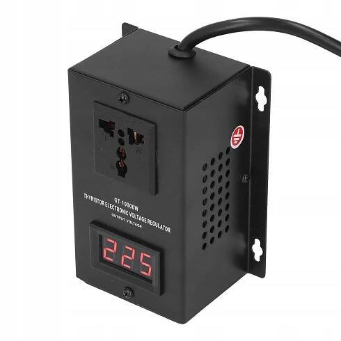 ELEKTRONICKÝ REGULÁTOR NAPĚTÍ 10000W AC220V 25A/45A TRANSFORMÁTOR