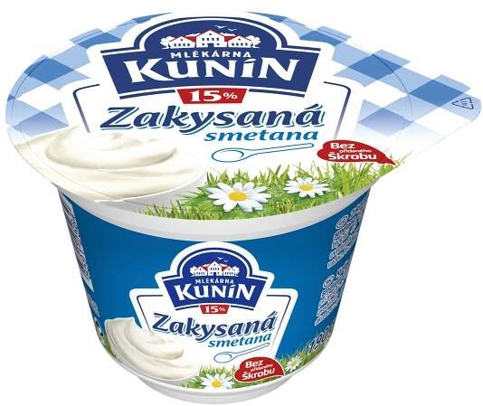 Zakysaná smetana 15% - Lactalis Foodservice